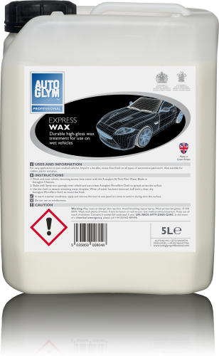 Autoglym 5 Litre Express Wax - high gloss wax (for wet vehicles) 23005AG - 23005_Express wax 5L_ST_300dpi-large.png